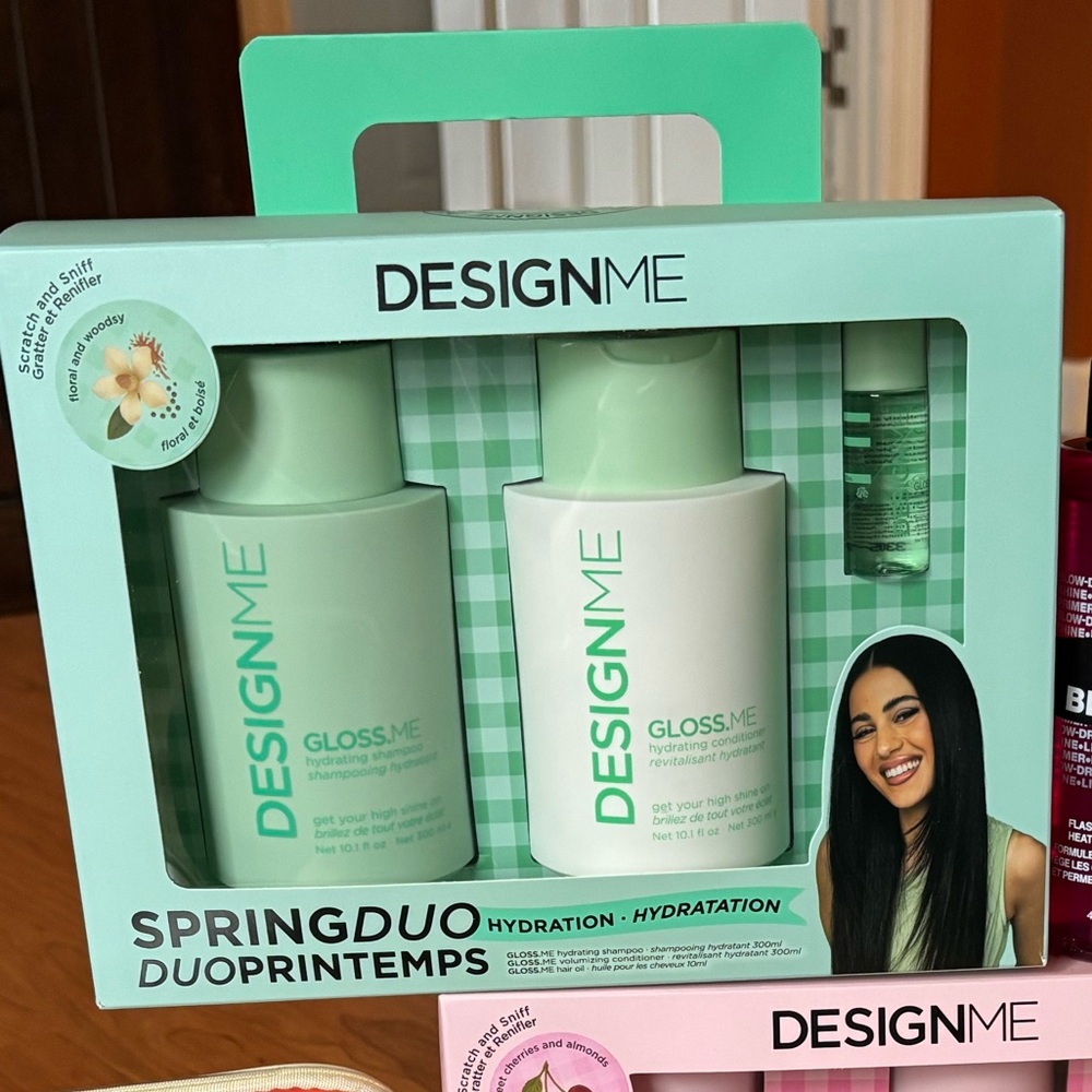 Gloss.Me Hydrating Shampoo & Conditioner Set - Mint Green